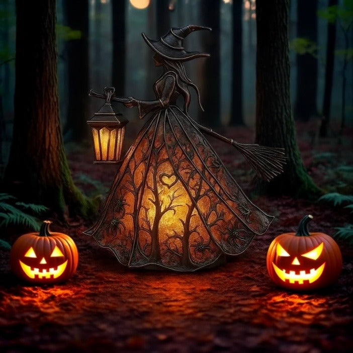 🔥Halloween Pre-Sale 49% Off-🧙‍♀️Halloween Witch Lamp—BUY 2 FREE SHIPPING