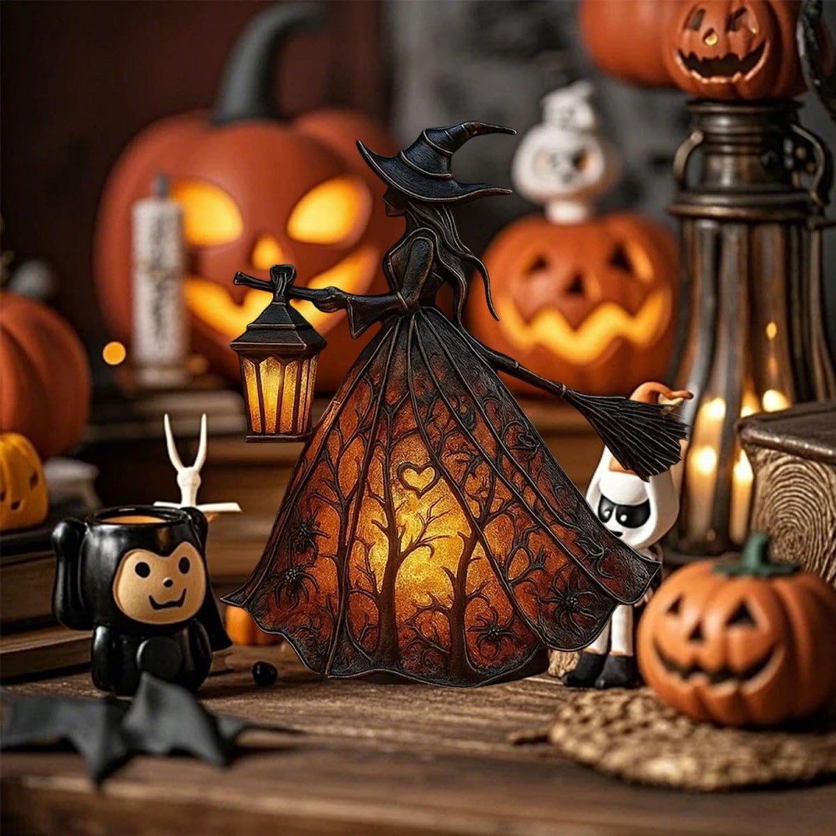 🔥Halloween Pre-Sale 49% Off-🧙‍♀️Halloween Witch Lamp—BUY 2 FREE SHIPPING