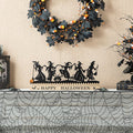 🔥HOT SALE 49% OFF - Glitzhome Happy Halloween Wooden Metal Dancing Witch & Ghost Countdown Calendar Table Decor - Dancing Witch
